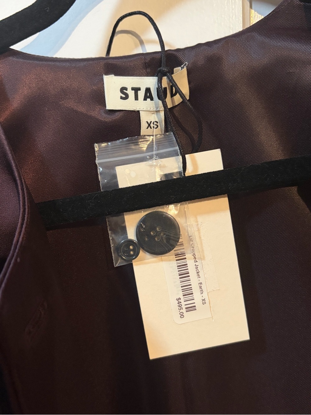 STAUD Cropped Jacket - Picture 3 of 4